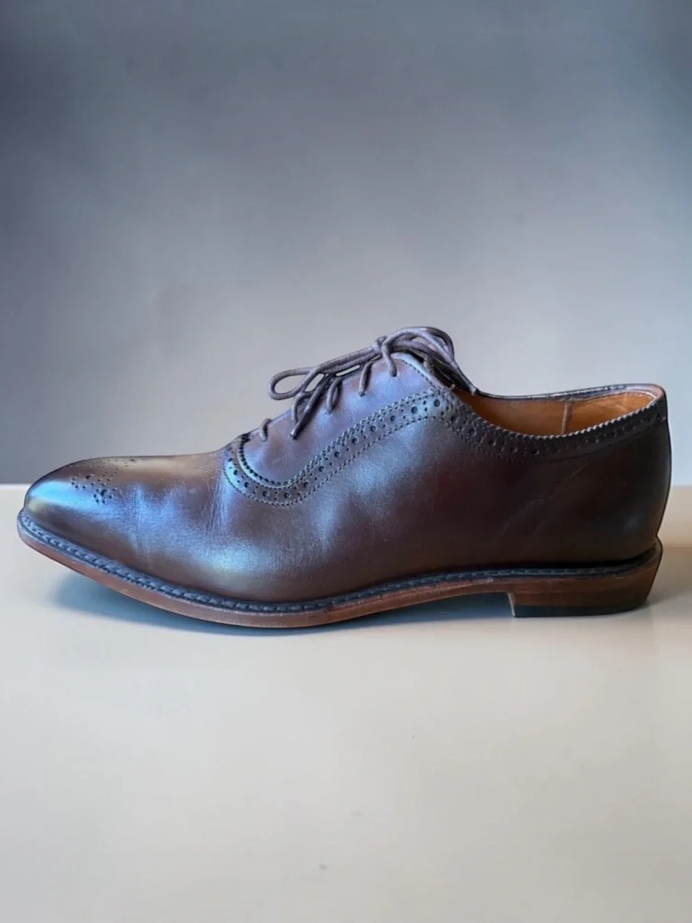 Allen Edmonds Cornwallis Brown Oxfords Size 11.5D